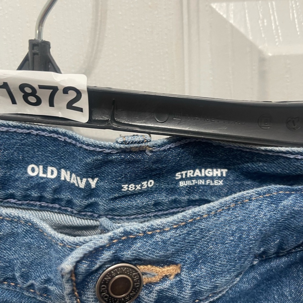 Old Navy Men's Straight Jeans - Classic Blue - Picture 11 of 15